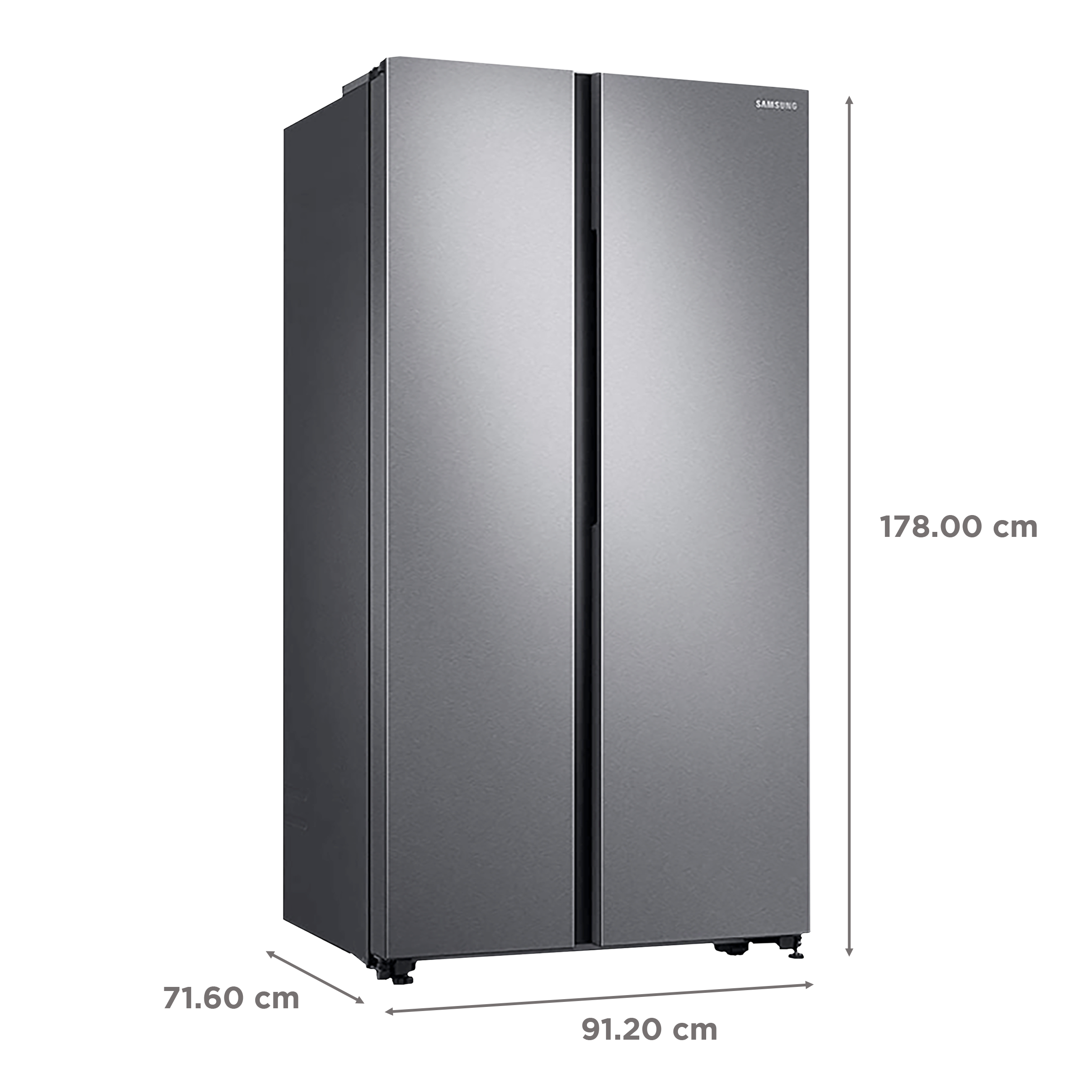 rs72r5011sl side by side with spacemax ™ technology 700l